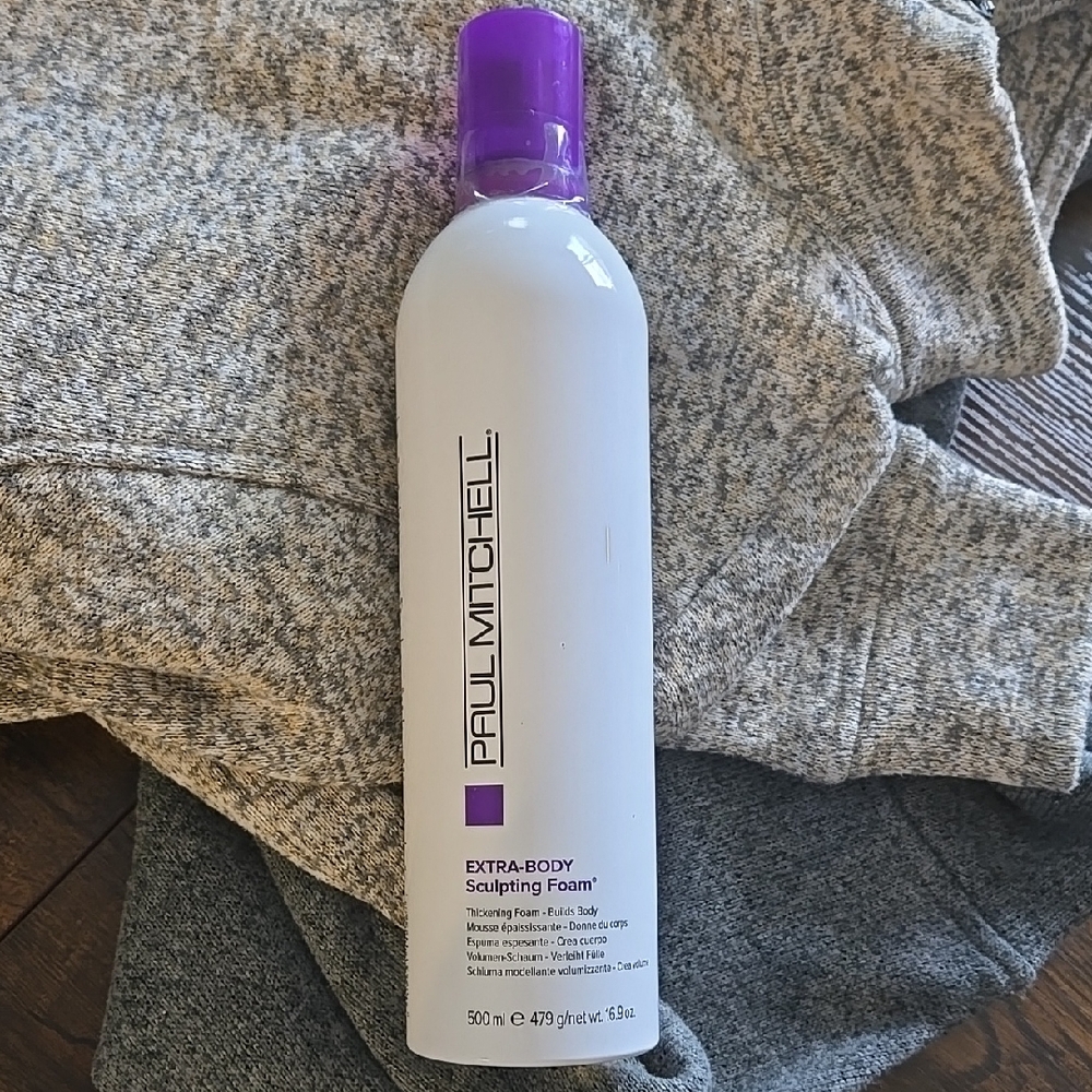 Paul Mitchell Extra-Body Sculpting Foam - White and Purple